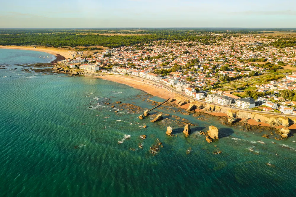 saint gilles vue du ciel